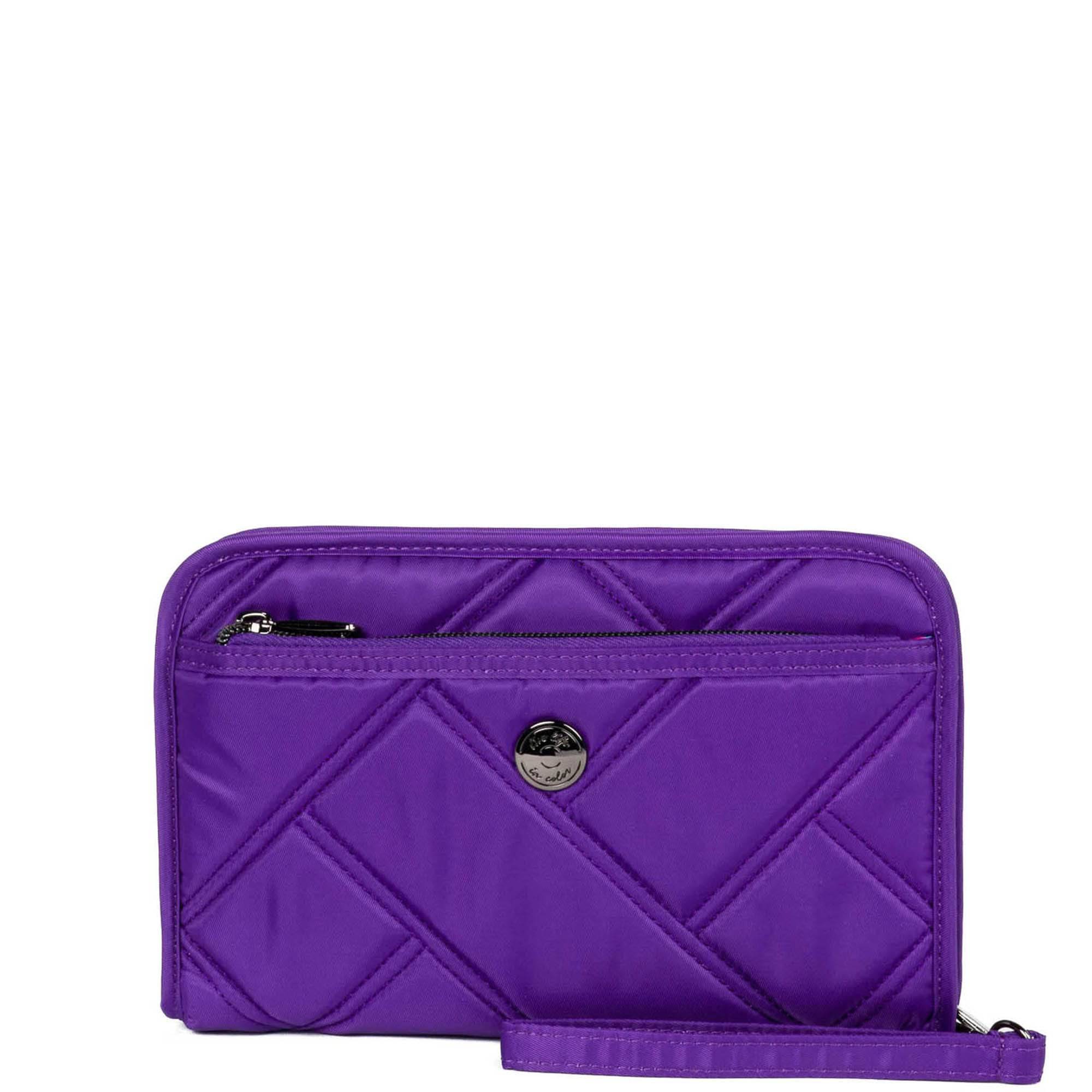 Zeppelin 2 RFID Wristlet Wallet - GRAPE PURPLE - Zeppelin_GrapePurple_01